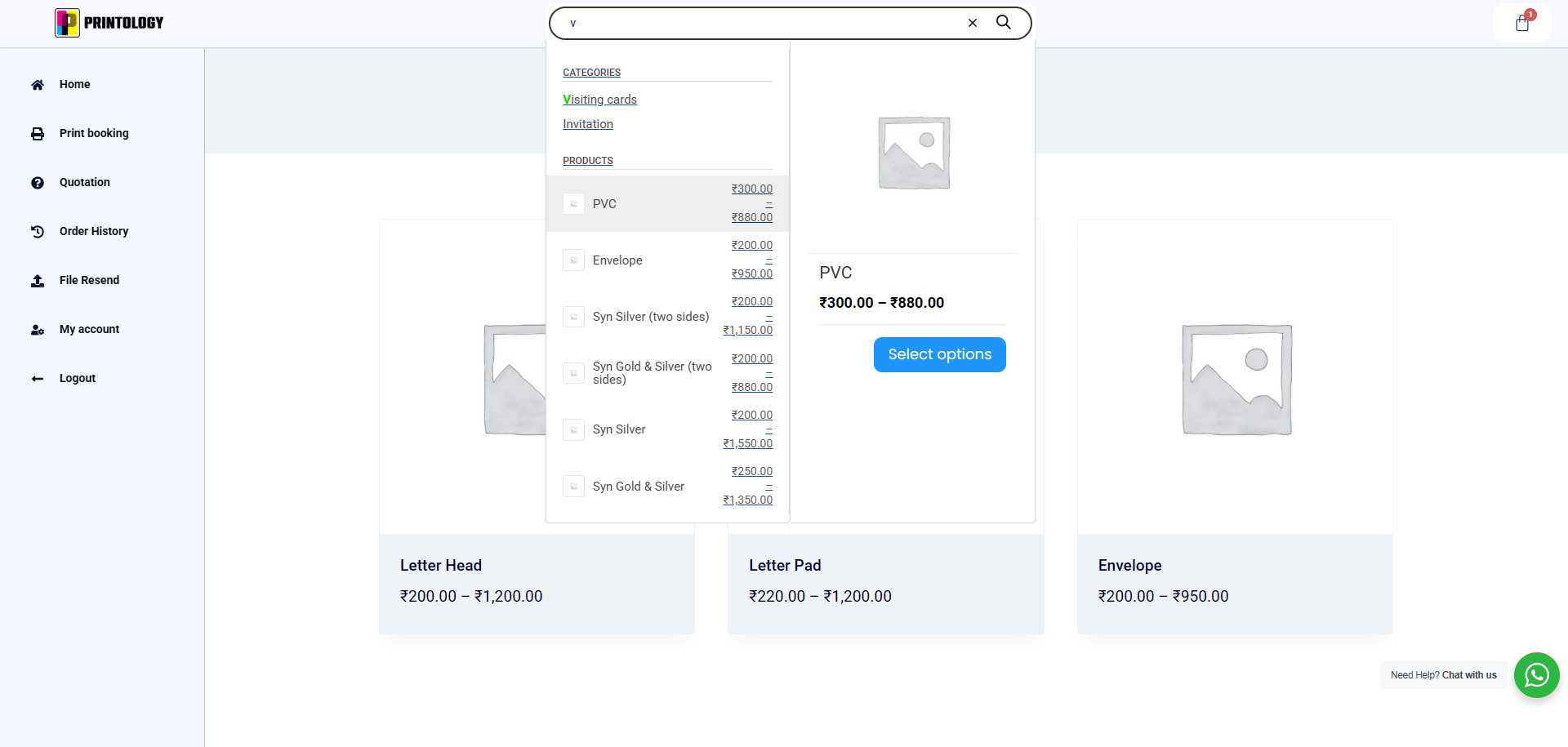 Search Products